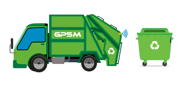 Контроль вывоза мусора и наполняемости контейнеров - система GPSM Eco Track