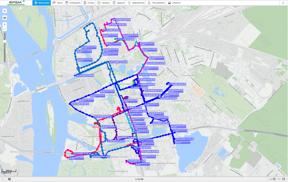 GPS мониторинг мопедов и скутеров GPSM Scooter изображение 6
