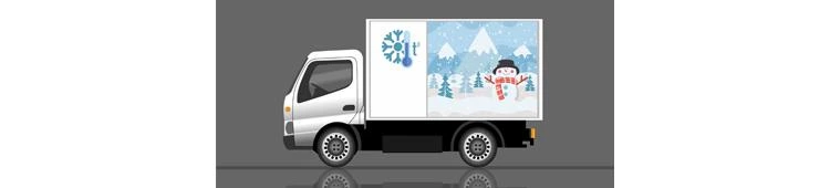 GPS мониторинг температуры в рефрижераторе грузового