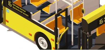 Installation of electronic boards and auto information systems on buses