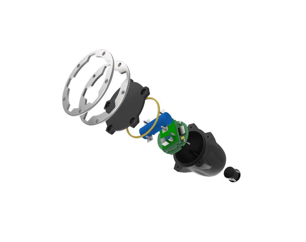 Датчик уровня наполняемости мусорного бака GPSM