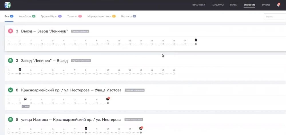 Система общественного транспорта изображение 1