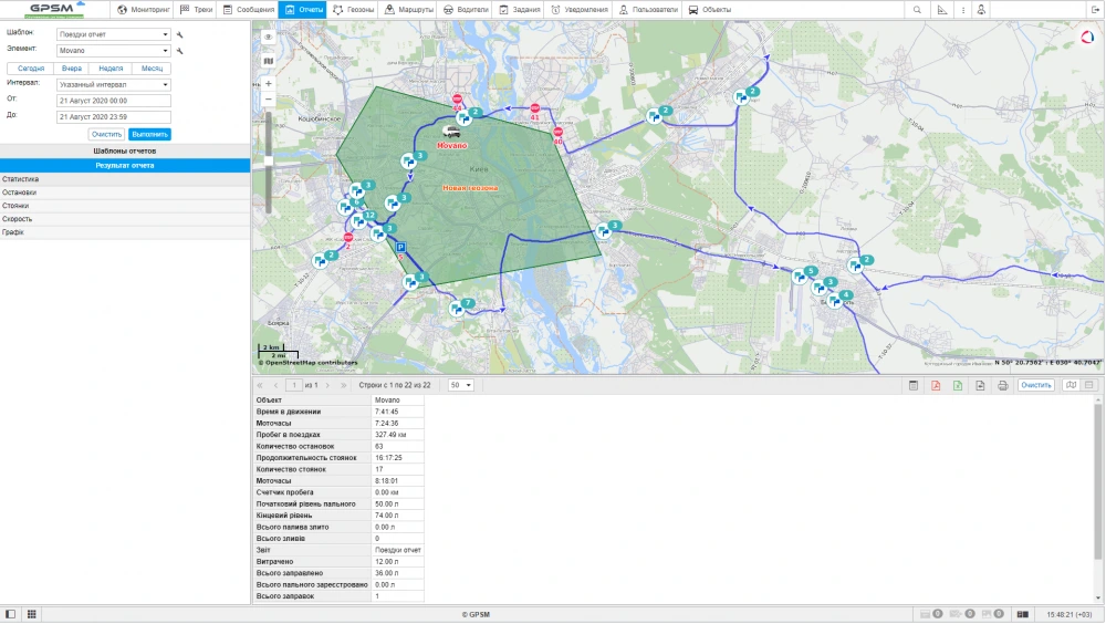 Услуги GPS мониторинга для дистрибуции и служб