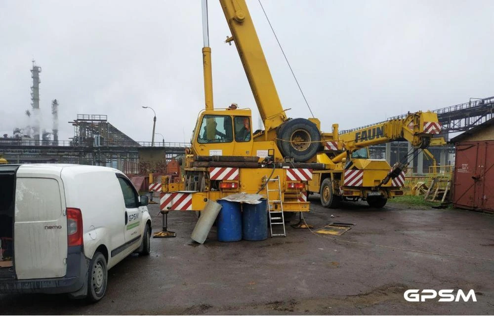 GPS моніторинг і витрата палива для автокранів FAUN RTF 60-4