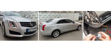 Монтаж GPS трекера на автомобиль Cadillac