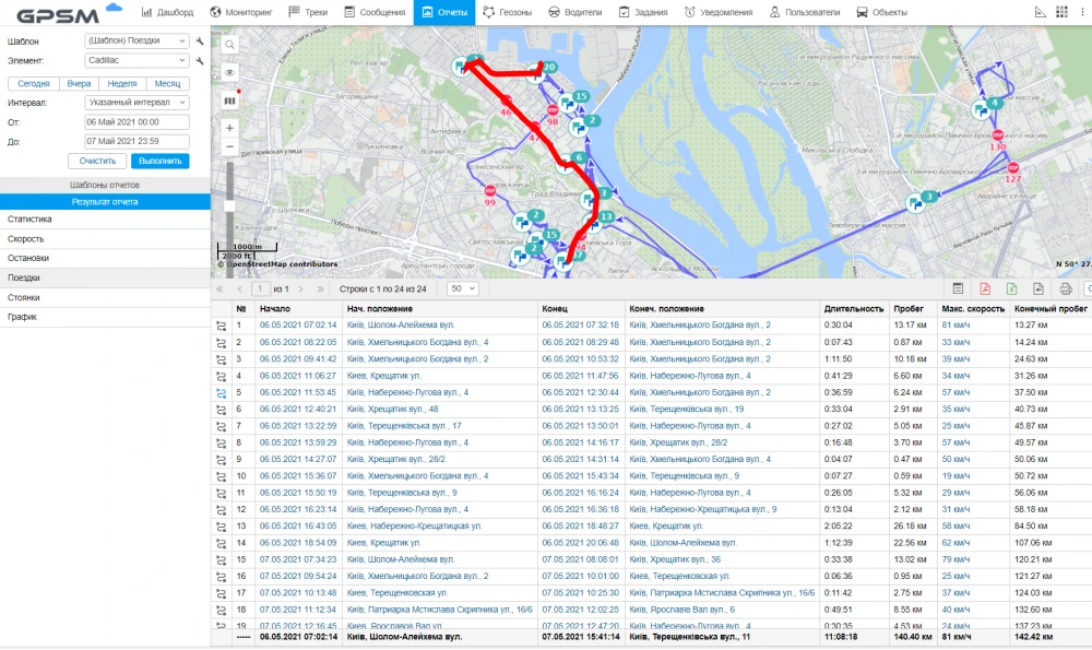 Installation of a GPS tracker on a Cadillac car image 7