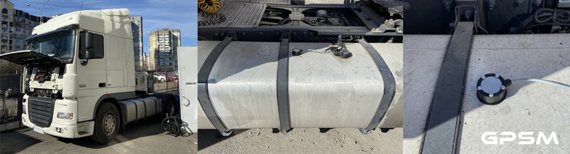 Tracking system and fuel control on the DAF XF 105