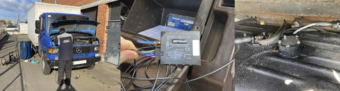 Система слідження та контролю палива для грузового