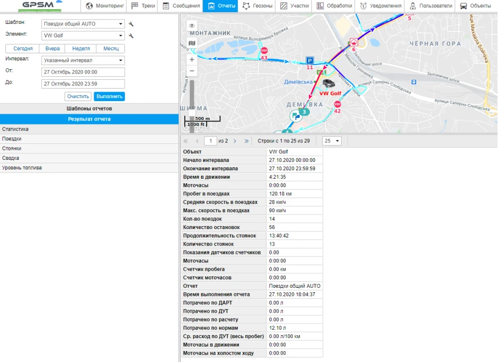 Установка GPS трекера на автомобіль VW Golf зображення 10