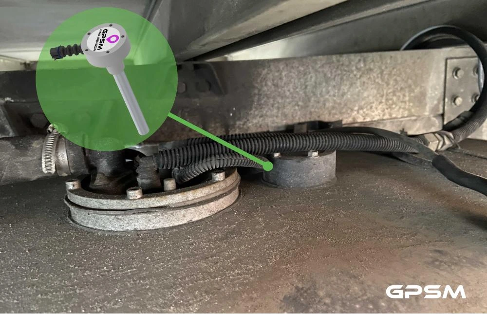 Система GPS контроля расхода топлива на грузовой