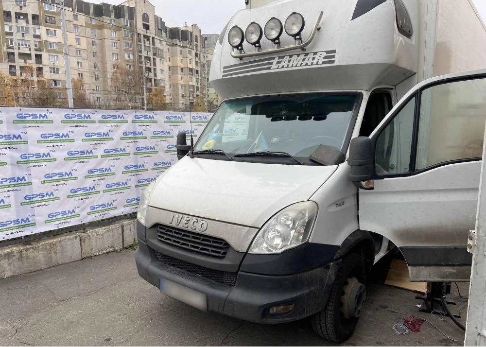 Система GPS контроля расхода топлива на грузовой