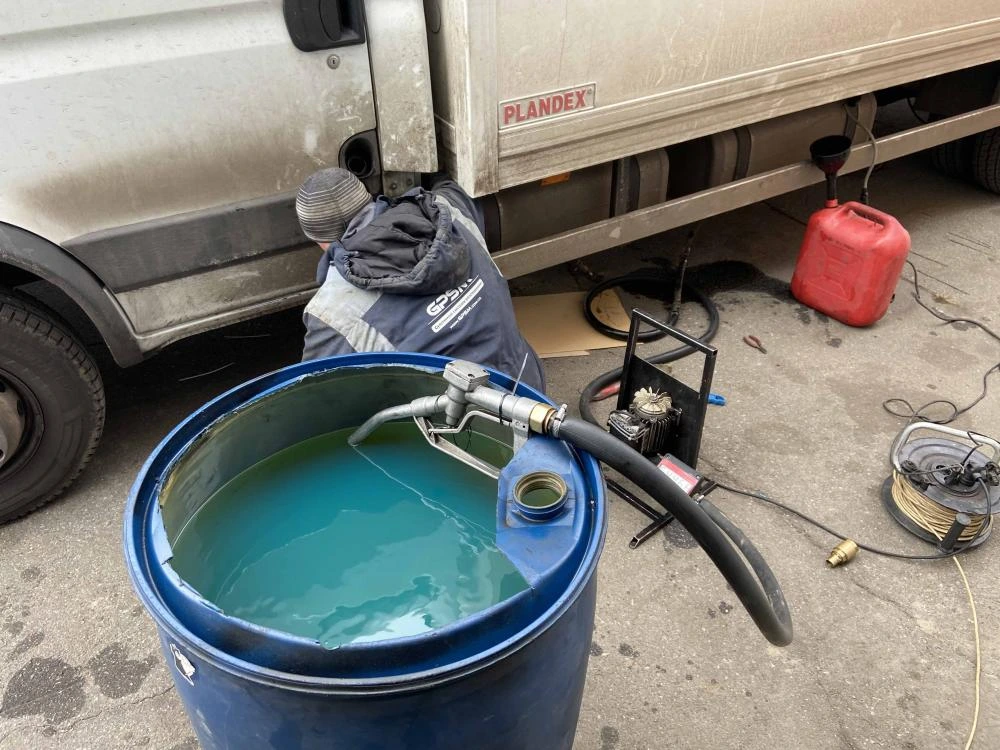 Система GPS контроля расхода топлива на грузовой