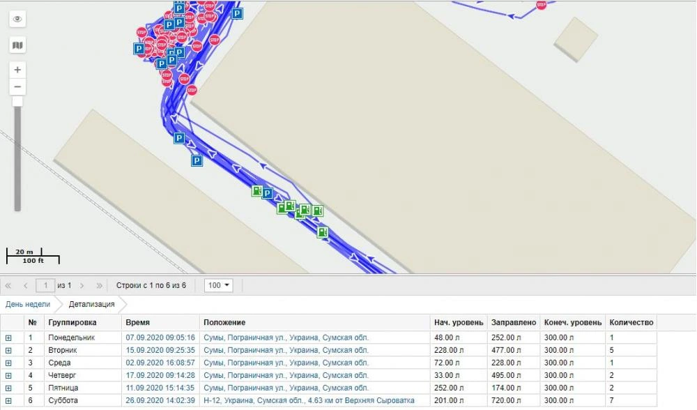 GPS + Датчик уровня топливного бака на MAN изображение 15