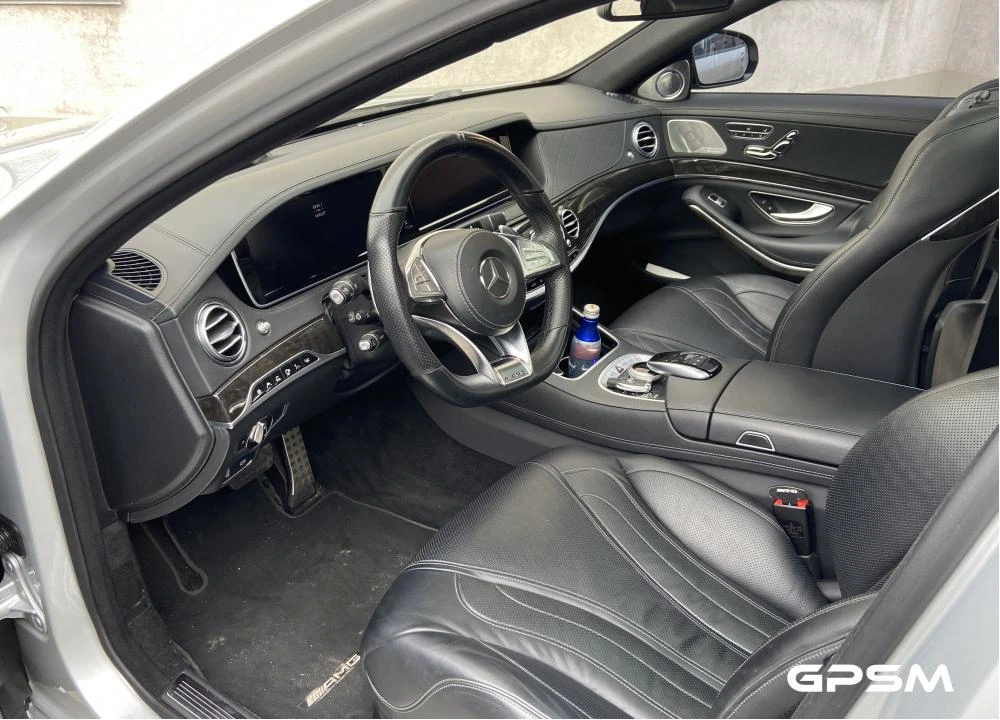 Установка GPS с блокировкой двигателя на Mercedes-Benz S-Class