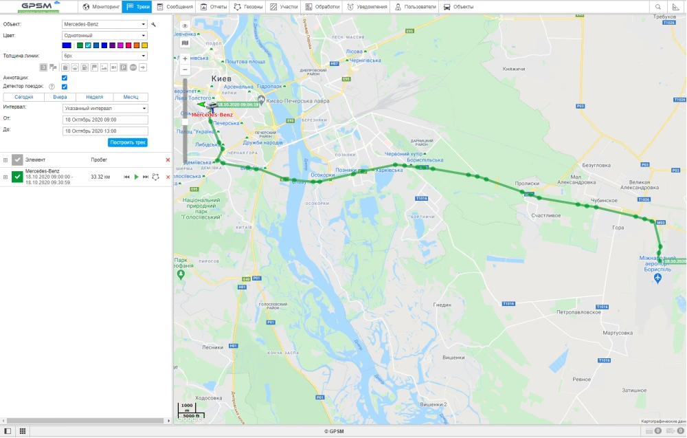 Установка GPS с блокировкой двигателя на Mercedes-Benz S-Class