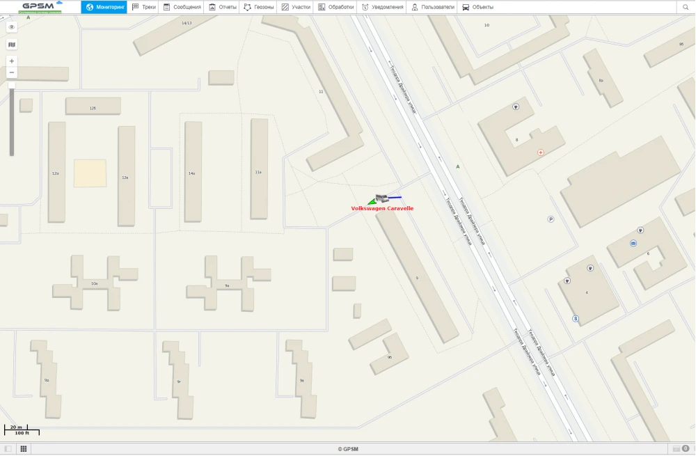 Монтаж GPS терминала на автомобиль Volkswagen Caravelle