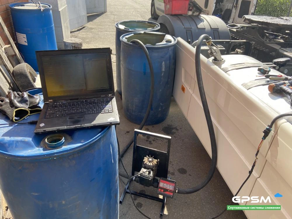 GPS система контролю витрат палива на Volvo FH 500