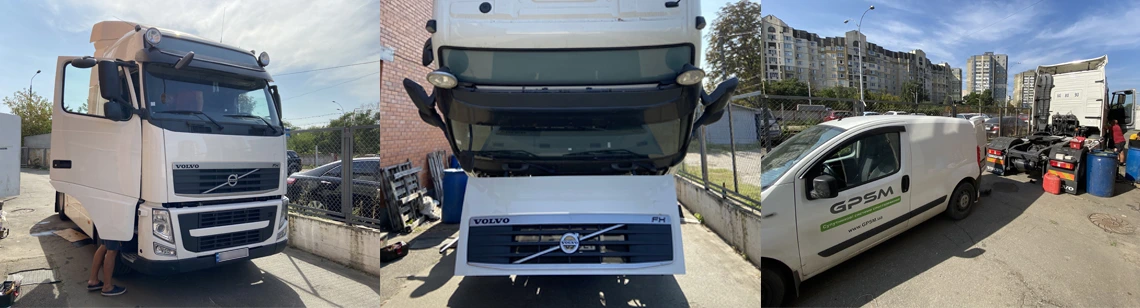 GPS система контролю витрат палива на Volvo FH 500