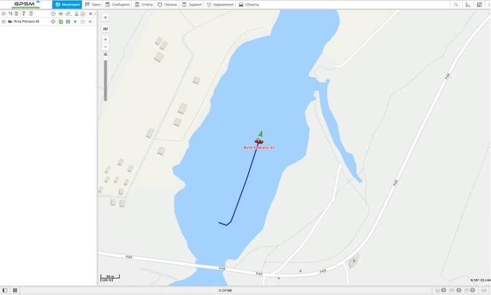 GPS слежение за речным и морским транспортом