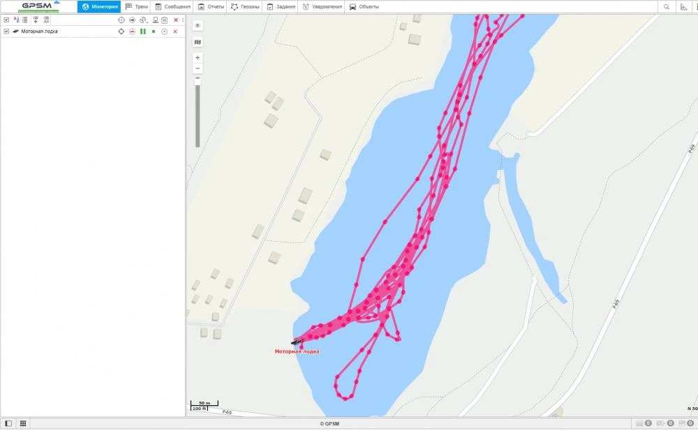 GPS слежение за речным и морским транспортом