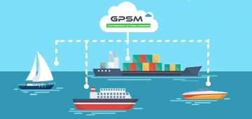 GPS стеження за річковим і морським транспортом